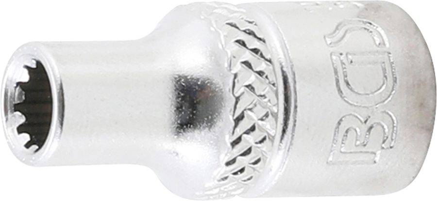 Uzgriežņu atslēgas ieliktnis Gear Lock | Piedziņas iekšējais kvadrāts 6,3 mm (1/4 collas) | SW 4,5 mm
