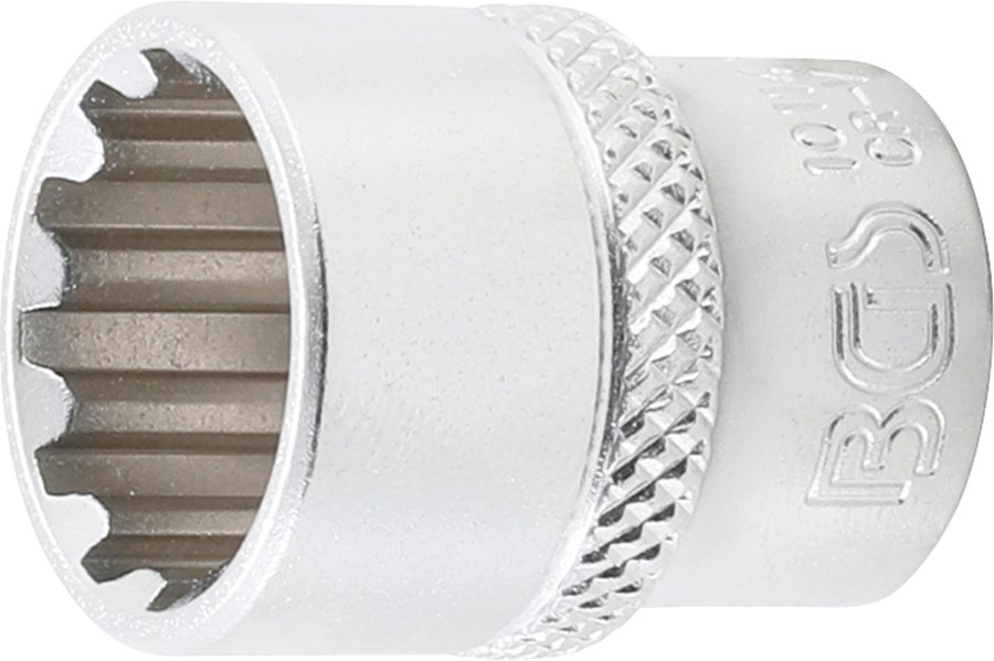 Uzgriežņu atslēgas ieliktnis Gear Lock | Piedziņas iekšējais kvadrāts 6,3 mm (1/4") | SW 14 mm