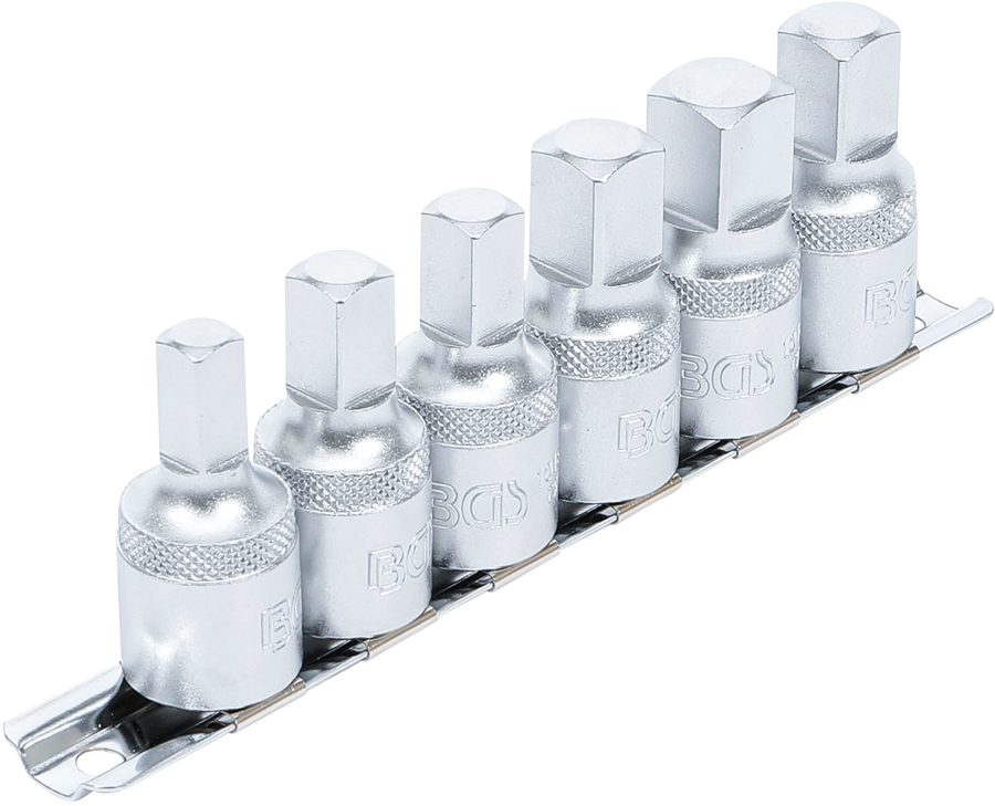 Eļļas servisa atslēgu komplekts | Piedziņas iekšējais kvadrāts 12,5 mm (1/2") | Izejas iekšējais kvadrāts | 6 daļīgs.