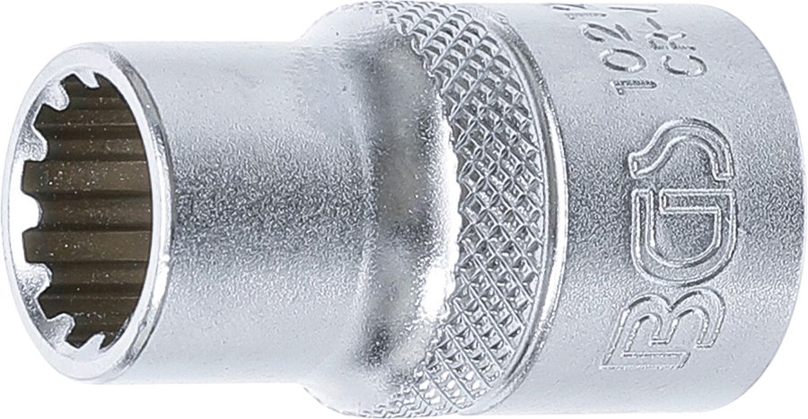 Uzgriežņu atslēgas ieliktnis Gear Lock | Piedziņas iekšējais kvadrāts 12,5 mm (1/2") | SW 12 mm