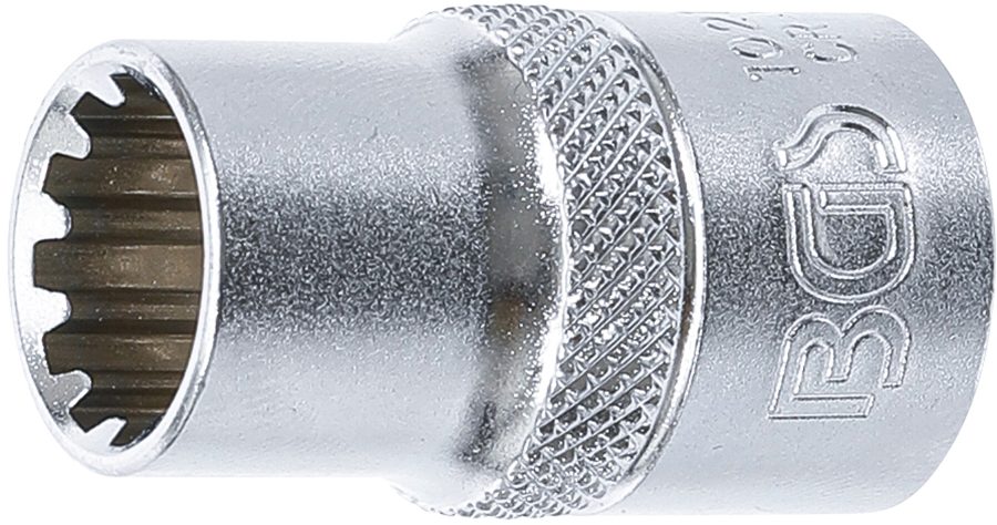 Uzgriežņu atslēgas ieliktnis Gear Lock | Piedziņas iekšējais kvadrāts 12,5 mm (1/2") | SW 13 mm