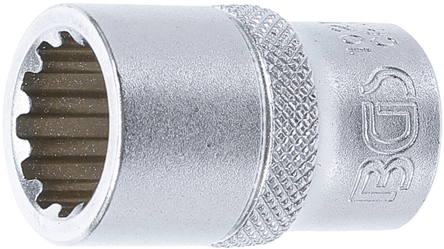 Uzgriežņu atslēgas ieliktnis Gear Lock | Piedziņas iekšējais kvadrāts 12,5 mm (1/2") | SW 15 mm