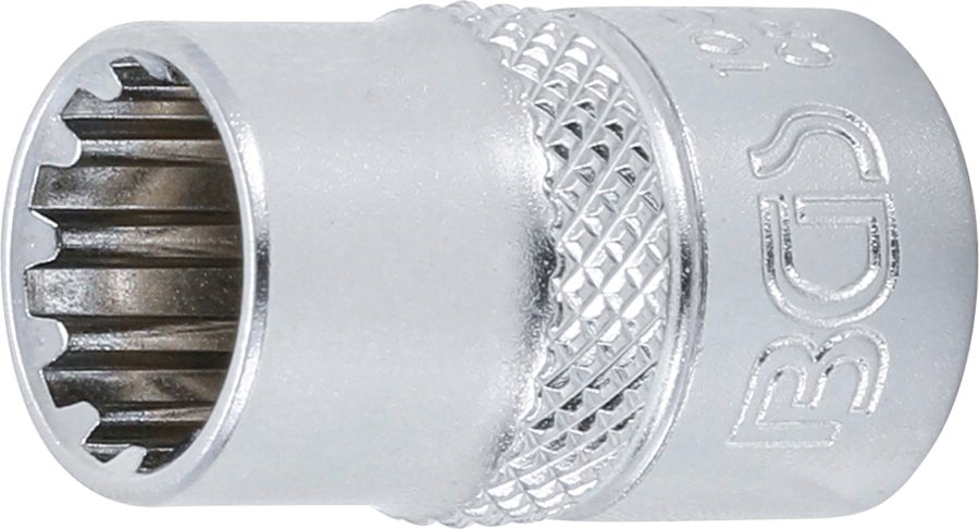 Uzgriežņu atslēgas ieliktnis Gear Lock | Piedziņas iekšējais kvadrāts 10 mm (3/8") | SW 11 mm