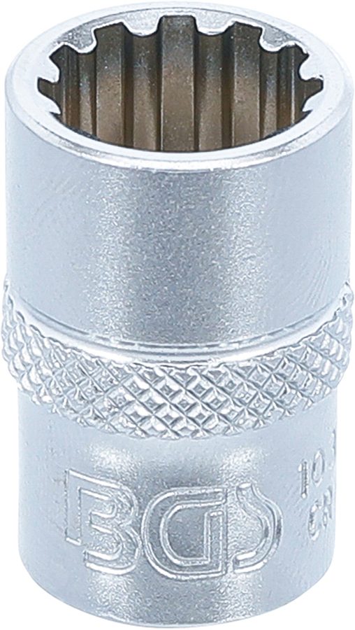 Uzgriežņu atslēgas ieliktnis Gear Lock | Piedziņas iekšējais kvadrāts 10 mm (3/8") | SW 12 mm