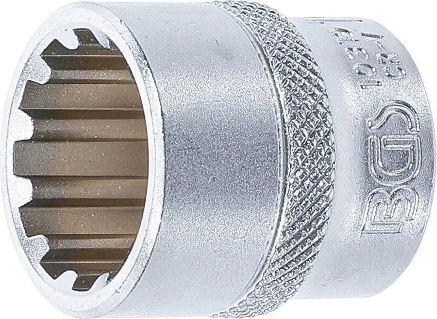 Uzgriežņu atslēgas ieliktnis Gear Lock | Piedziņas iekšējais kvadrāts 10 mm (3/8") | SW 19 mm