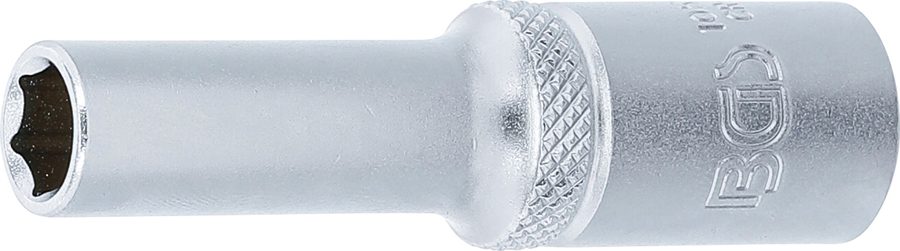 Uzgriežņu atslēgas ieliktnis sešstūris, dziļš | Piedziņas iekšējais kvadrāts 10 mm (3/8") | SW 8 mm
