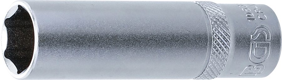 Uzgriežņu atslēgas ieliktnis sešstūris, dziļš | Piedziņas iekšējais kvadrāts 10 mm (3/8") | SW 13 mm