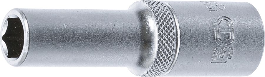 Uzgriežņu atslēgas ieliktnis sešstūris, dziļš | Piedziņas iekšējais kvadrāts 12,5 mm (1/2") | SW 11 mm