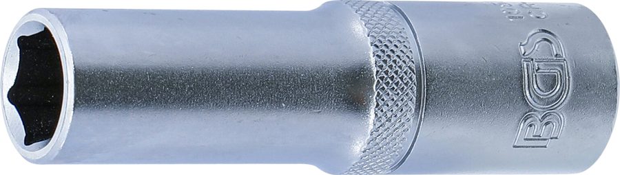 Uzgriežņu atslēgas ieliktnis sešstūris, dziļš | Piedziņas iekšējais kvadrāts 12,5 mm (1/2") | SW 13 mm