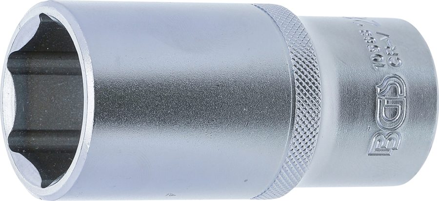 Uzgriežņu atslēgas ieliktnis sešstūris, dziļš | Piedziņas iekšējais kvadrāts 12,5 mm (1/2") | SW 28 mm