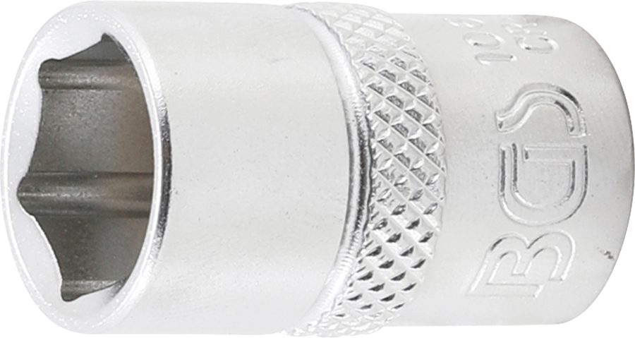 Uzgriežņu atslēgas ieliktnis sešstūris | Piedziņas iekšējais kvadrāts 10 mm (3/8") | SW 12 mm