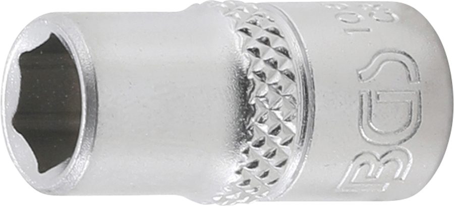 Uzgriežņu atslēgas ieliktnis sešstūris | Piedziņas iekšējais kvadrāts 6,3 mm (1/4") | SW 9/32"