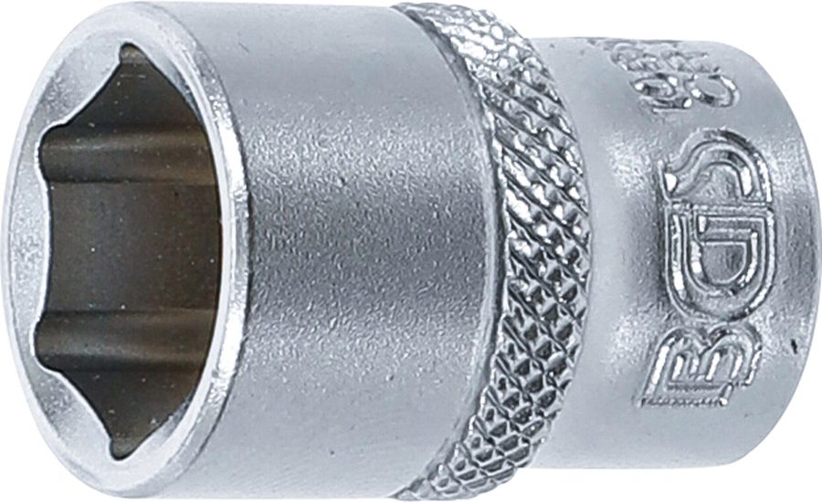 Uzgriežņu atslēgas ieliktnis sešstūris | Piedziņas iekšējais kvadrāts 6,3 mm (1/4") | SW 1/2"