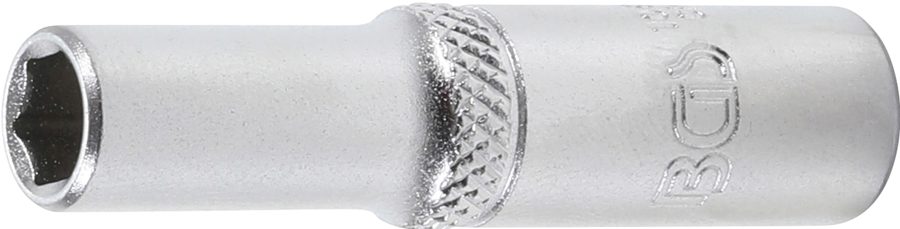 Uzgriežņu atslēgas ieliktnis sešstūris, dziļš | Piedziņas iekšējais kvadrāts 6,3 mm (1/4") | SW 1/4"