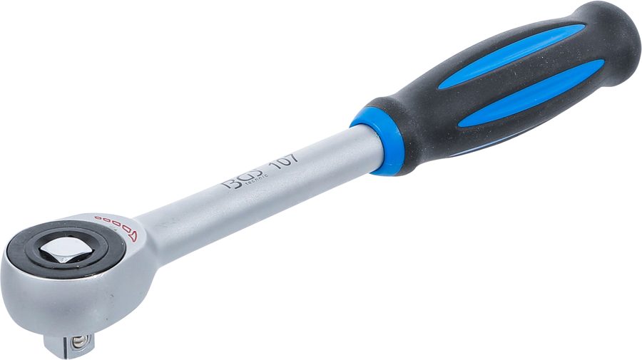 Atgriezenisks sprūdrats ar pagriežamu rokturi | Piedziņas ārējais kvadrāts 12,5 mm (1/2 collas)