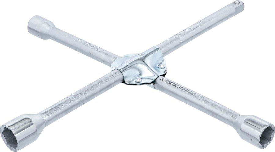 Riteņu krusta atslēga | automašīnām | Kvadrāts | SW 17 x 19 x 21 x 12,5 mm (1/2 collas)