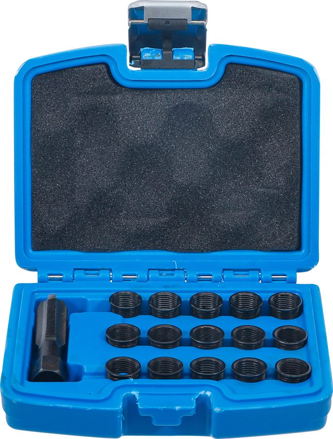Aizdedzes sveces vītnes remonta komplekts | M14 x 1,25 mm | 16 gabali