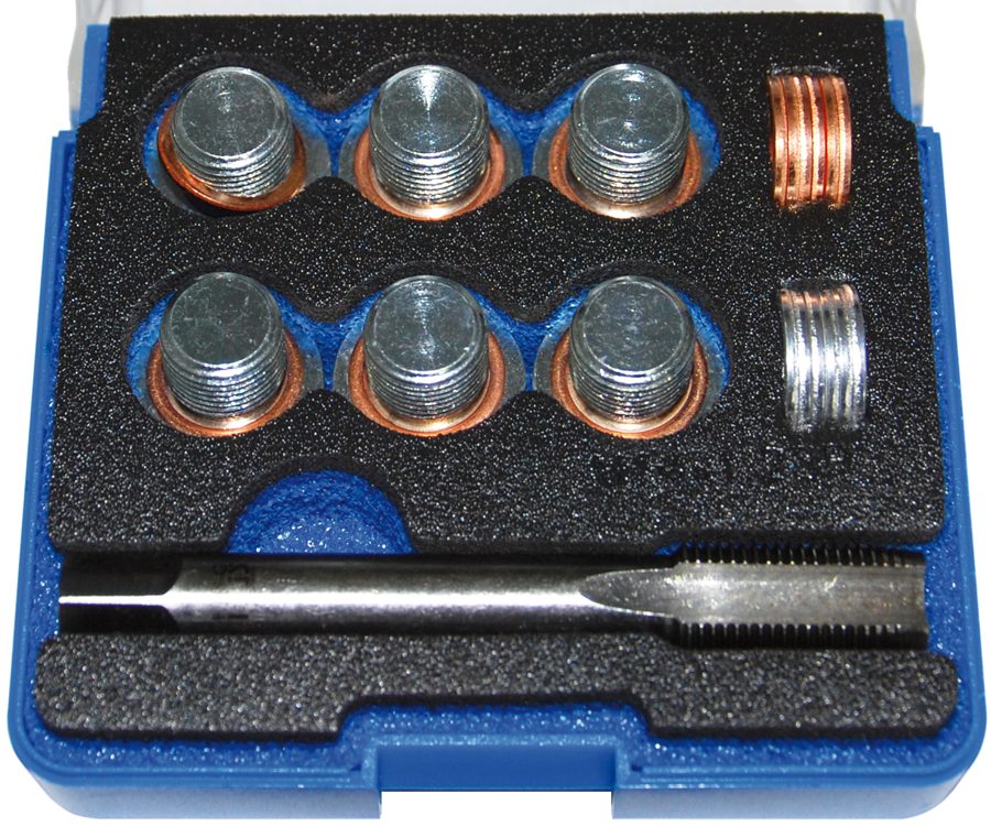 Eļļas notekas vītnes remonta komplekts | M14 x 1,25 mm