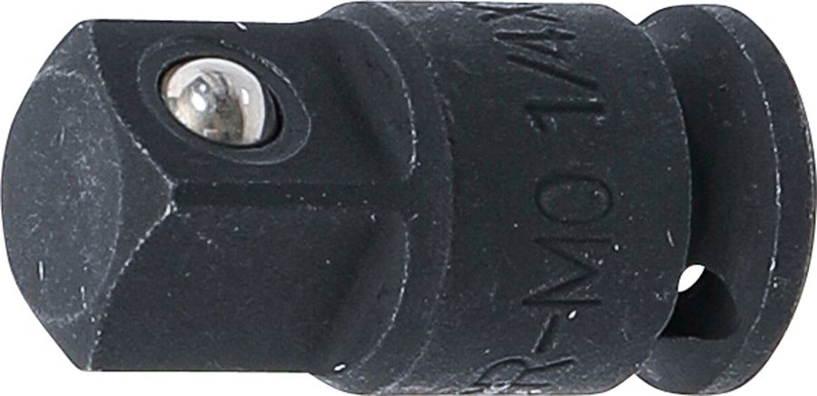 Strāvas ligzdas adapteris | Iekšējais kvadrāts 6,3 mm (1/4 collas) - ārējais kvadrāts 10 mm (3/8 collas)