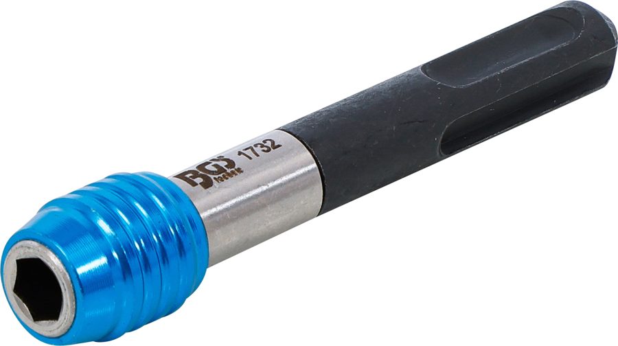 SDS uzgaļu turētājs | Piedziņas sešstūra ligzda 6,3 mm (1/4") | 80 mm