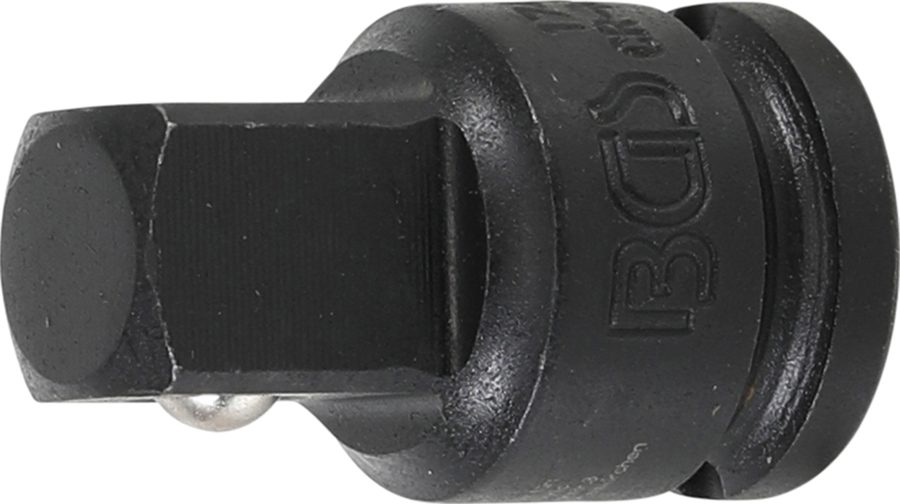 Strāvas ligzdas adapteris | Iekšējais kvadrāts 10 mm (3/8") - ārējais kvadrāts 12,5 mm (1/2")