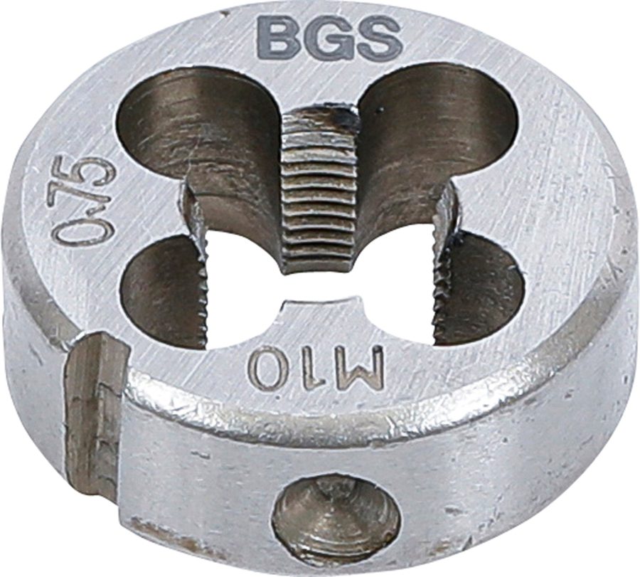 Vītnes griešanas matrica | M10 x 0,75 x 25 mm