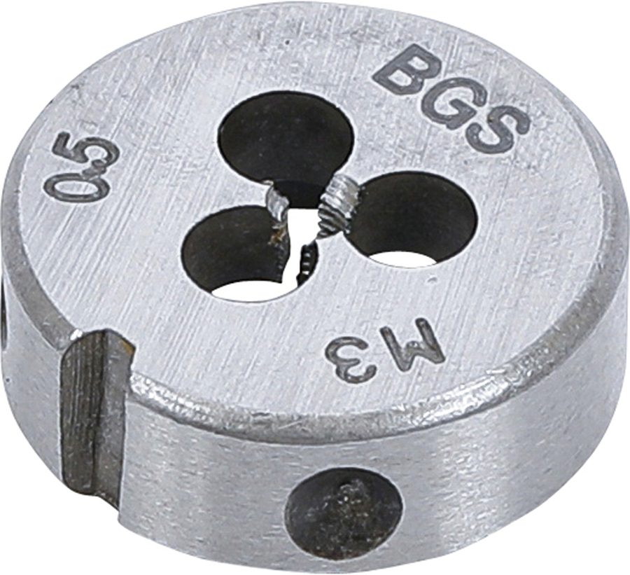 Vītnes griešanas matrica | M3 x 0,5 x 25 mm