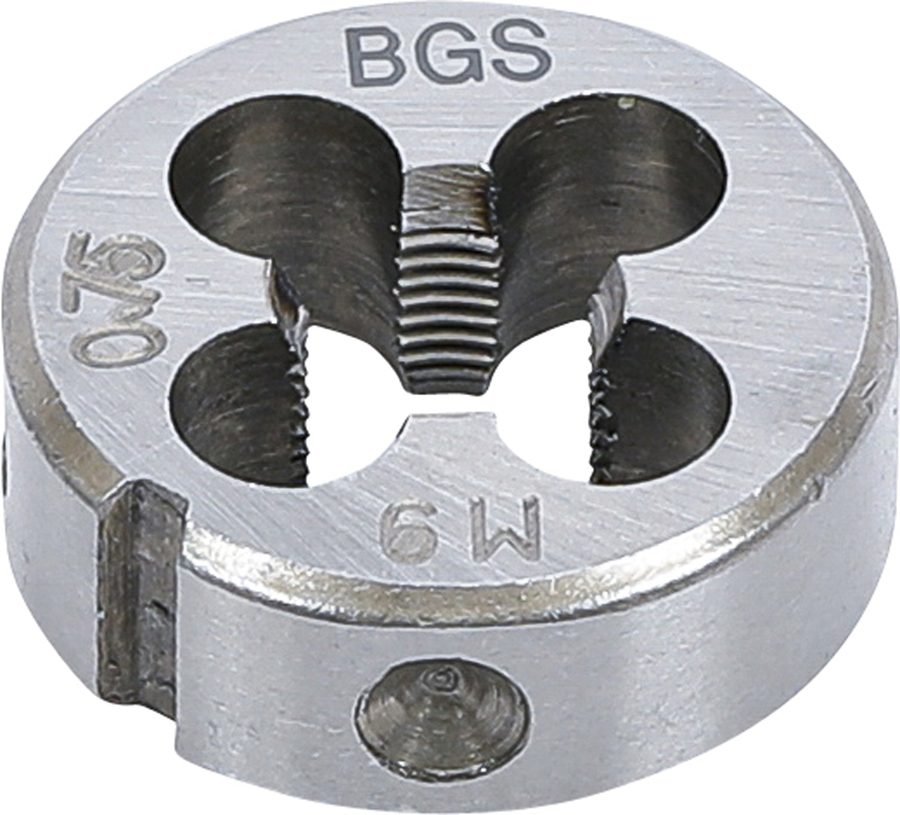 Vītnes griešanas matrica | M9 x 0,75 x 25 mm