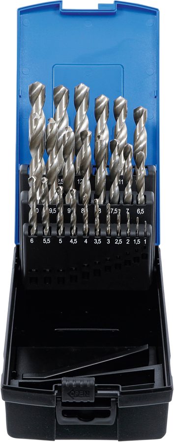 Twist urbjmašīnu komplekts | HSS | 1 - 13 mm | 25 gab
