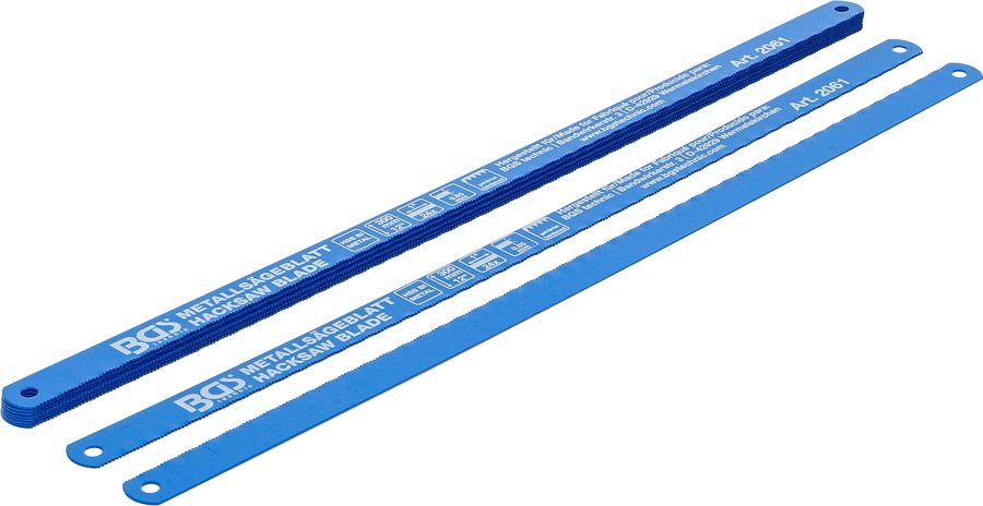 Metāla zāģa asmeņi | HSS elastīgs | 13x300mm | 10 gab.