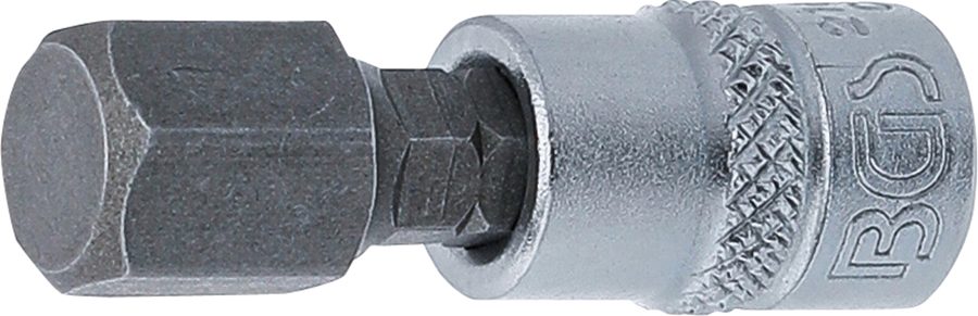 Uzgaļu ieliktnis | Piedziņas iekšējais kvadrāts 6,3 mm (1/4 collas) | iekšējais sešstūris 10 mm