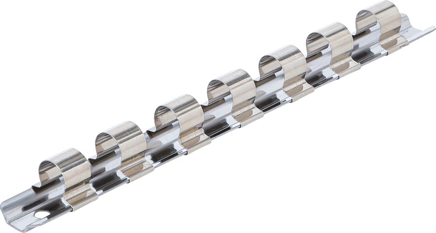 Stiprinājuma sliede ar 7 klipiem | 12,5 mm (1/2 collas)