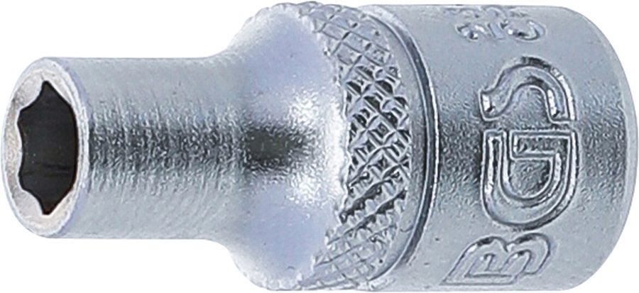 Uzgriežņu atslēgas ieliktnis Super Lock | Piedziņas iekšējais kvadrāts 6,3 mm (1/4 collas) | SW 4,5 mm