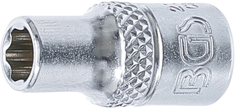 Uzgriežņu atslēgas ieliktnis Super Lock | Piedziņas iekšējais kvadrāts 6,3 mm (1/4 collas) | SW 5,5 mm
