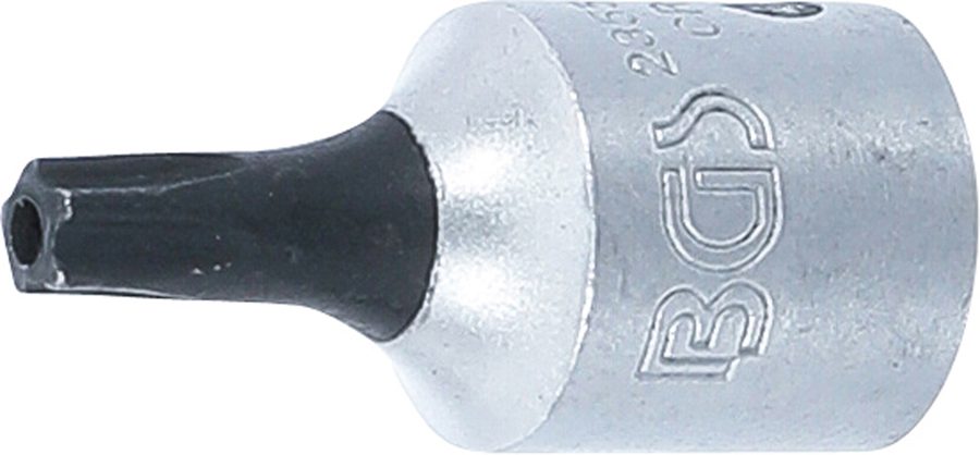 Uzgaļu ieliktnis | Iekšējā kvadrātveida piedziņa 6,3 mm (1/4") | TS profils (Torx Plus) ar TS20 atveri
