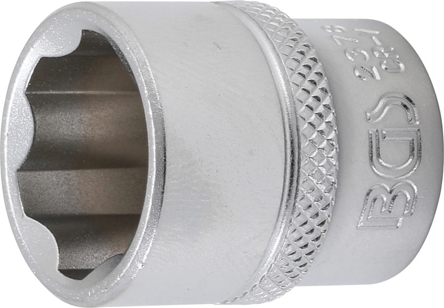 Uzgriežņu atslēgas ieliktnis Super Lock | Piedziņas iekšējais kvadrāts 10 mm (3/8") | SW 18 mm