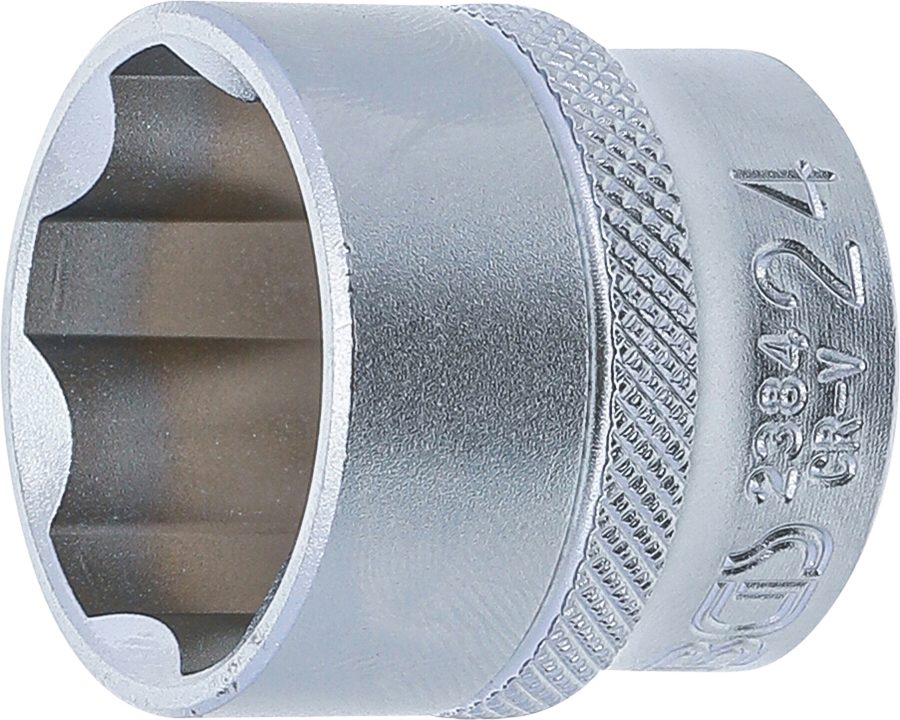 Uzgriežņu atslēgas ieliktnis Super Lock | Piedziņas iekšējais kvadrāts 10 mm (3/8") | SW 24 mm