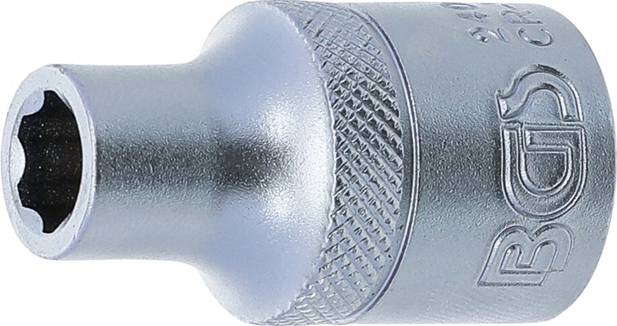Uzgriežņu atslēgas ieliktnis Super Lock | Piedziņas iekšējais kvadrāts 12,5 mm (1/2") | SW 8 mm