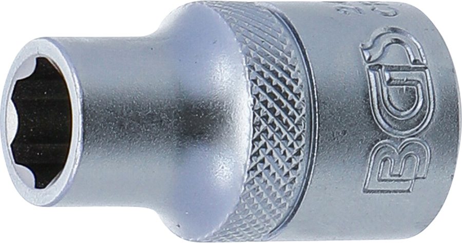 Uzgriežņu atslēgas ieliktnis Super Lock | Piedziņas iekšējais kvadrāts 12,5 mm (1/2") | SW 10 mm