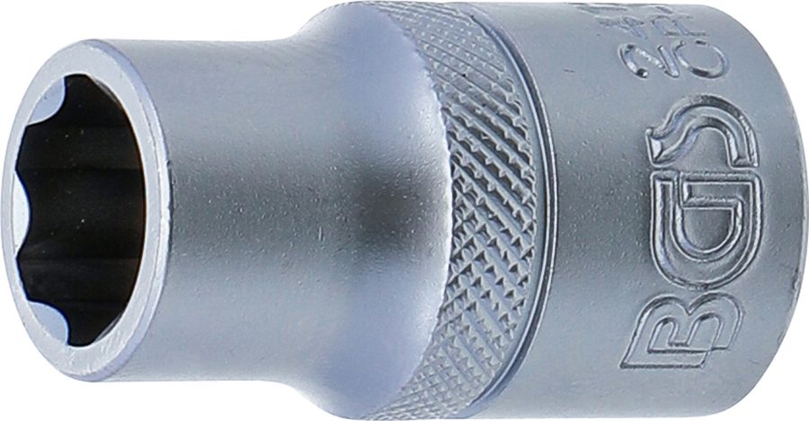 Uzgriežņu atslēgas ieliktnis Super Lock | Piedziņas iekšējais kvadrāts 12,5 mm (1/2") | SW 12 mm