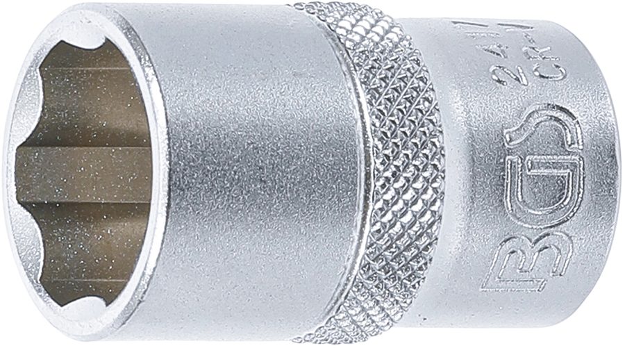 Uzgriežņu atslēgas ieliktnis Super Lock | Piedziņas iekšējais kvadrāts 12,5 mm (1/2") | SW 17 mm