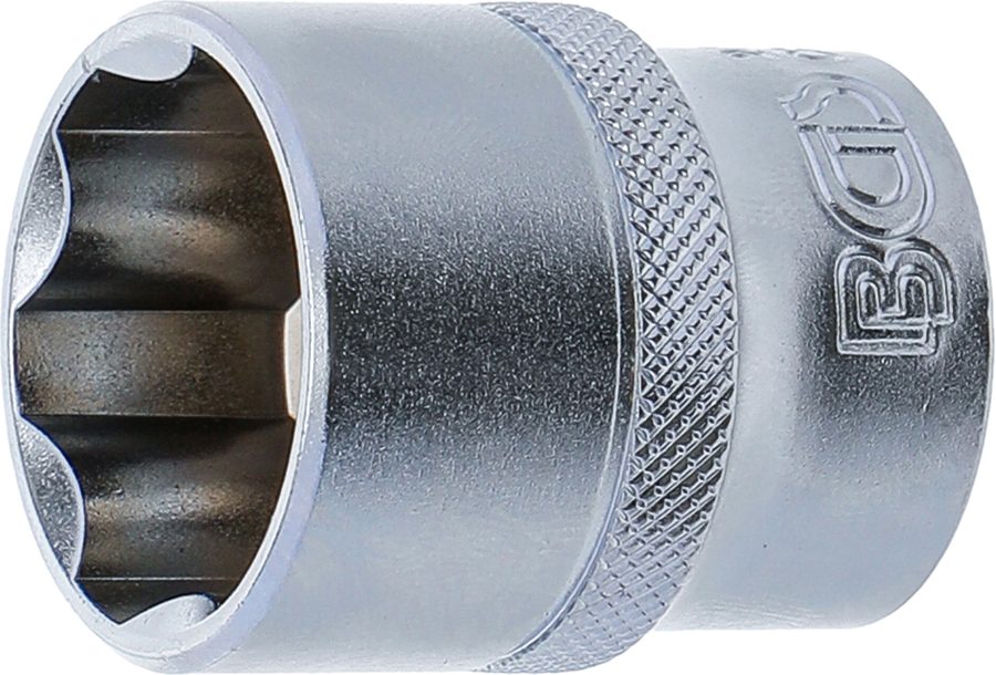 Uzgriežņu atslēgas ieliktnis Super Lock | Piedziņas iekšējais kvadrāts 12,5 mm (1/2") | SW 24 mm