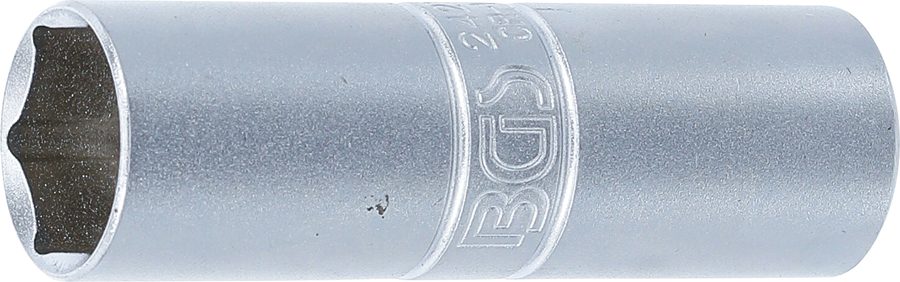 Aizdedzes sveces ieliktnis sešstūris | plānsienu | Piedziņas iekšējais kvadrāts 12,5 mm (1/2") | SW 16 mm