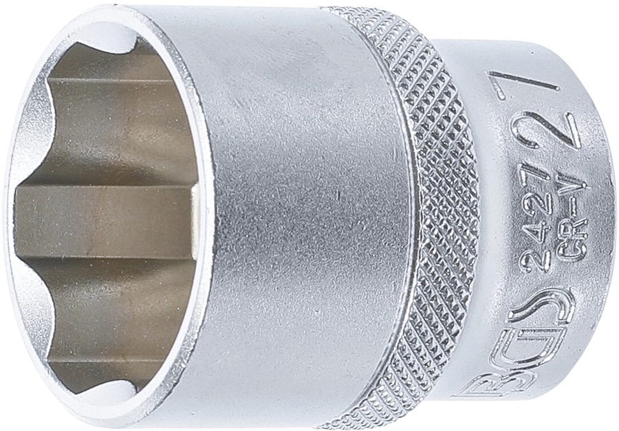 Uzgriežņu atslēgas ieliktnis Super Lock | Piedziņas iekšējais kvadrāts 12,5 mm (1/2") | SW 27 mm