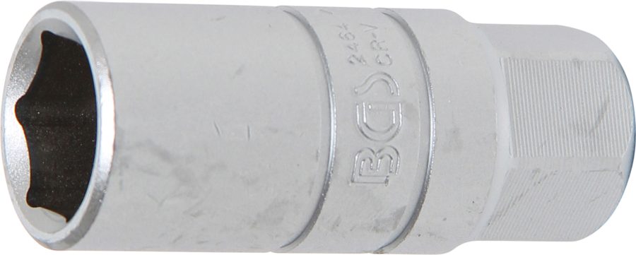 Aizdedzes sveces ieliktnis sešstūris | Piedziņas iekšējais kvadrāts 10 mm (3/8") | SW 18 mm