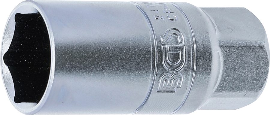 Aizdedzes sveces ieliktnis sešstūris | Piedziņas iekšējais kvadrāts 12,5 mm (1/2") | SW 21 mm