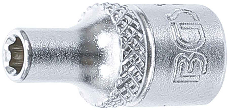 Uzgriežņu atslēgas ieliktnis sešstūris | Piedziņas iekšējais kvadrāts 6,3 mm (1/4 collas) | SW 3,5 mm