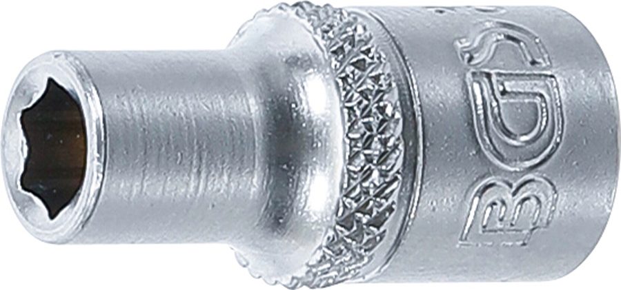 Uzgriežņu atslēgas ieliktnis sešstūris | Piedziņas iekšējais kvadrāts 6,3 mm (1/4") | SW 5 mm