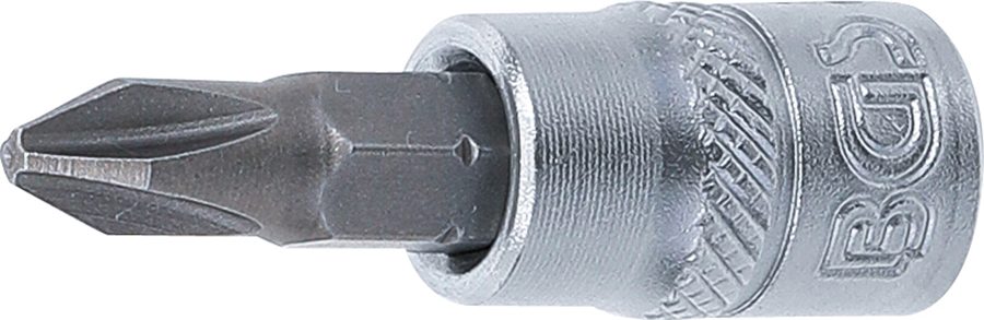 Uzgaļu ieliktnis | Piedziņas iekšējais kvadrāts 6,3 mm (1/4 collas) | Phillips PH2