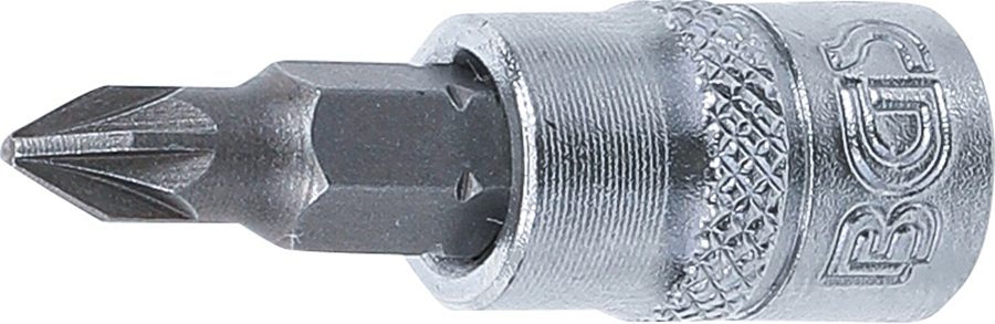 Uzgaļu ieliktnis | Iekšējā kvadrātveida piedziņa 6,3 mm (1/4") | Phillips PZ1